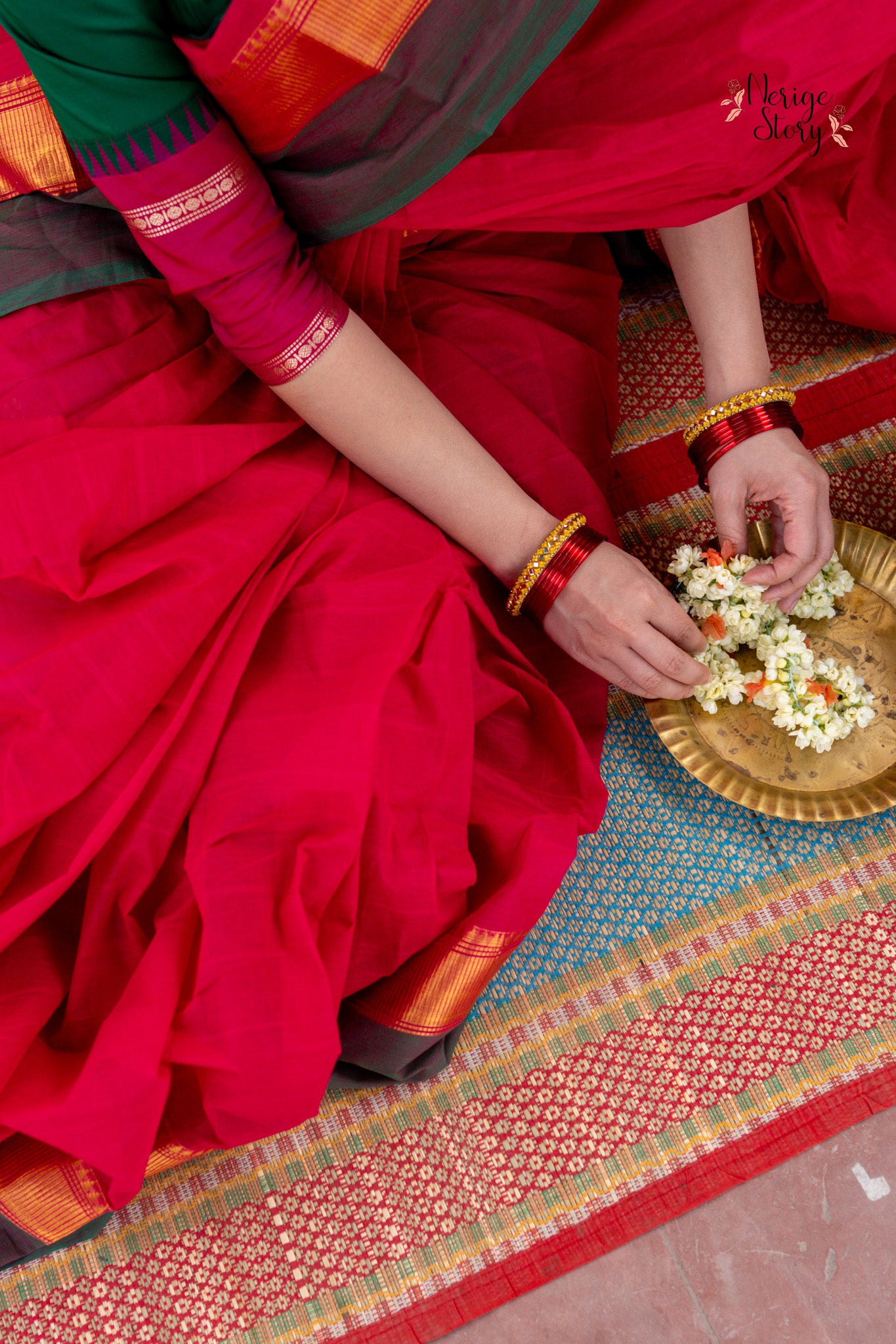 SHOBHANA INSPIRED LOOK