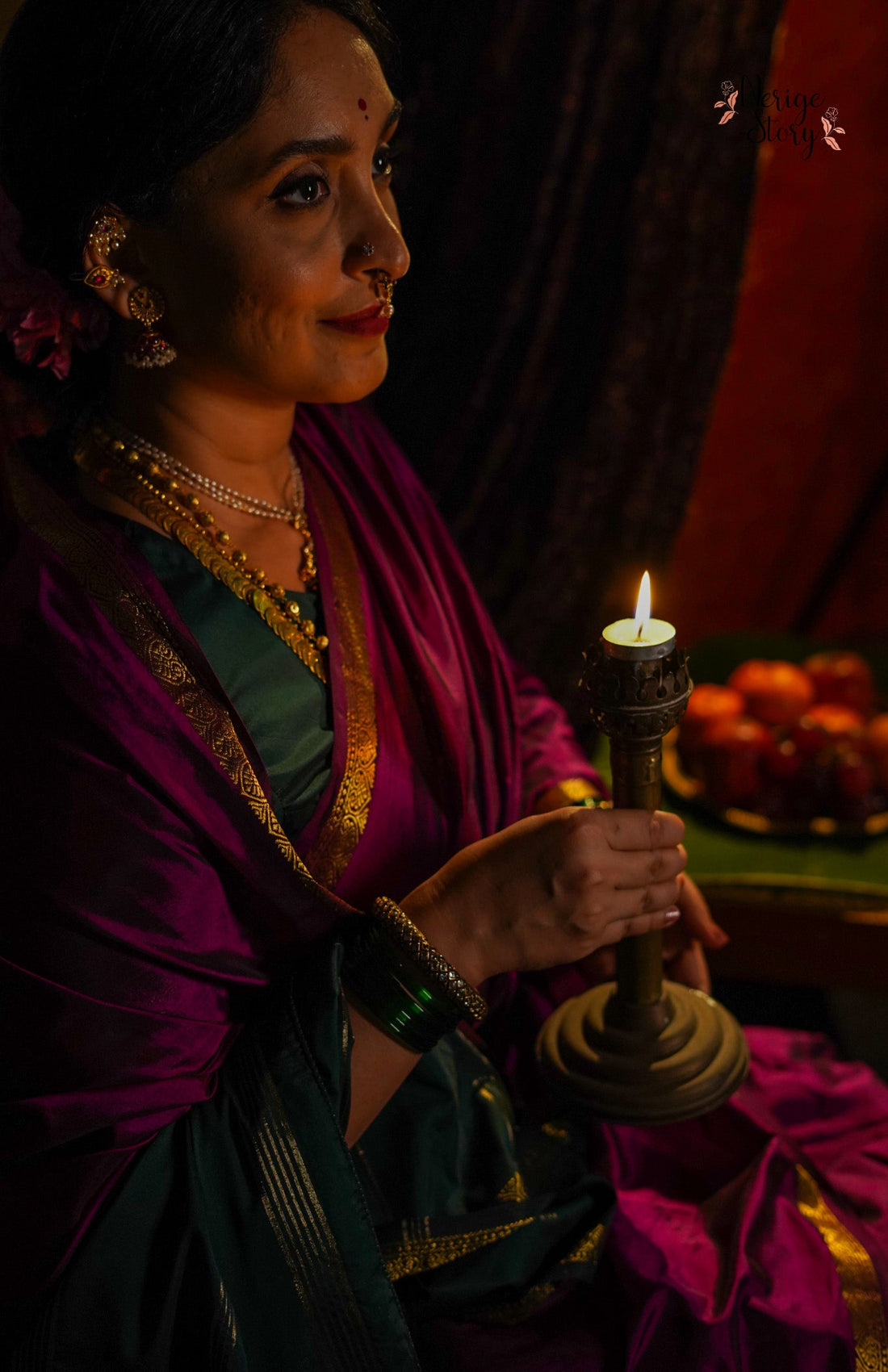 RADHA IN THE MOONLIGHT