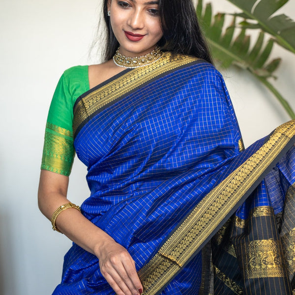 Elegant and Traditional Madurai Sungalam Saree