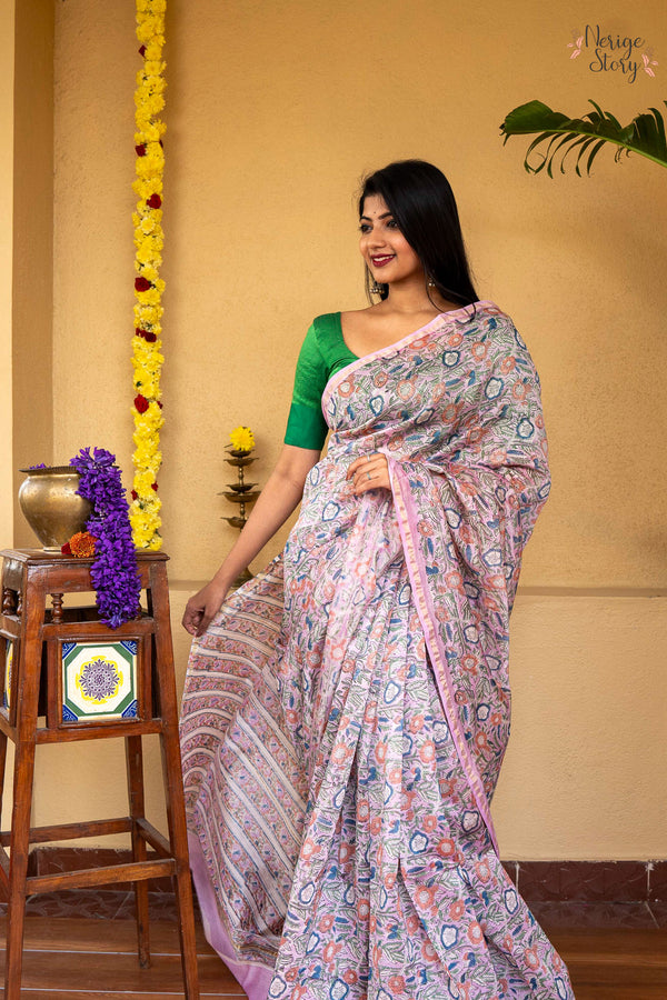 Silk cotton saree – www.