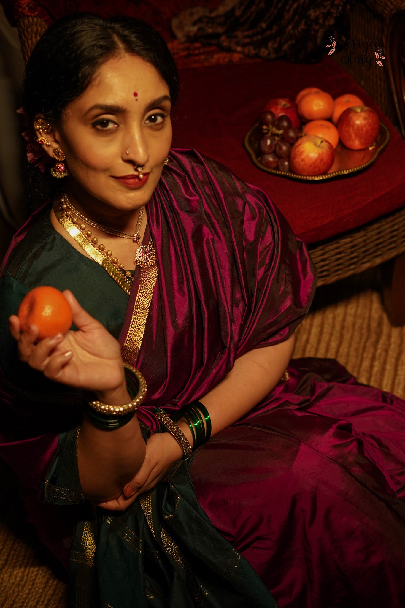 RADHA IN THE MOONLIGHT