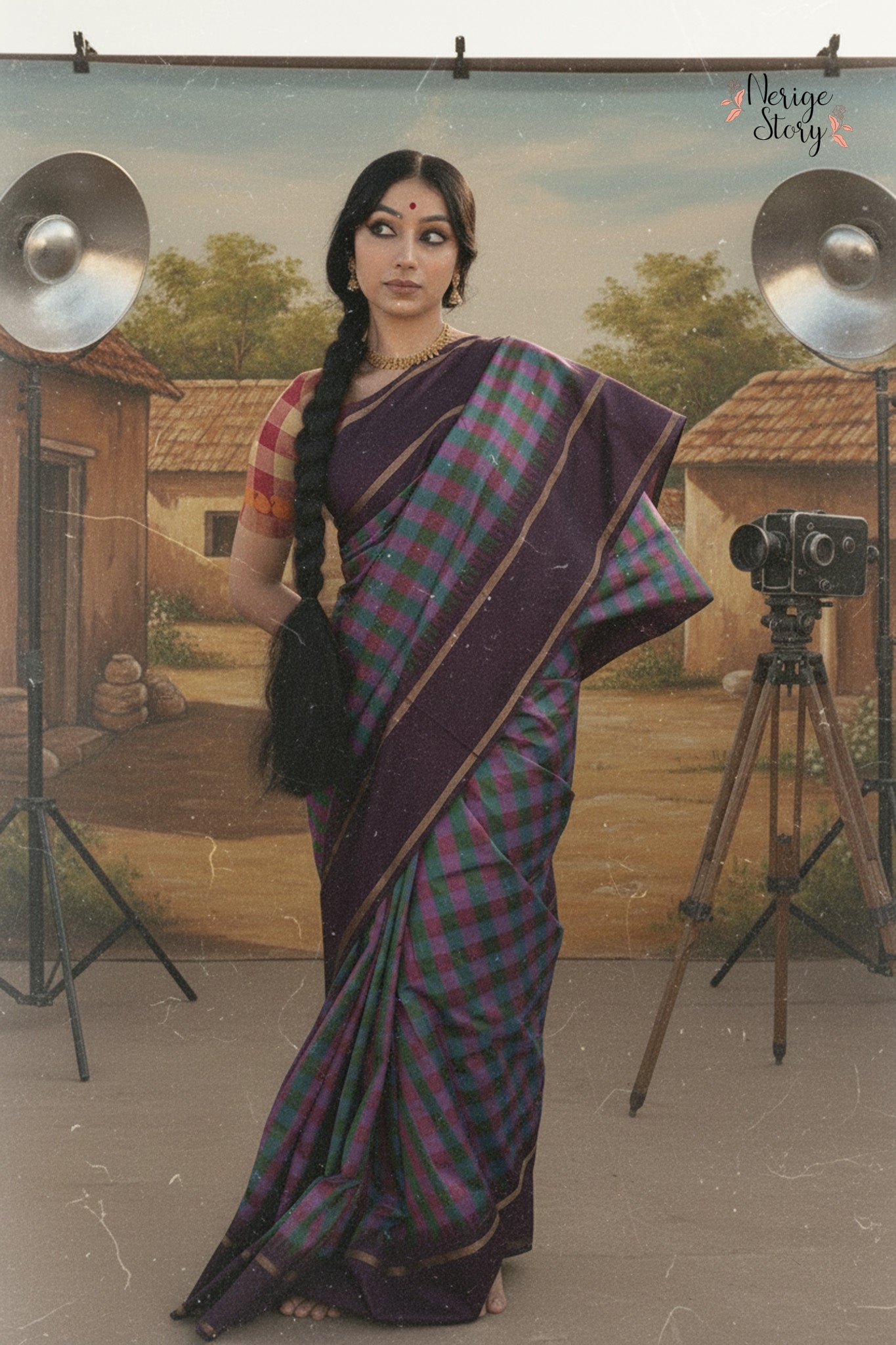 VYJAYANTHIMALA INSPIRED LOOK