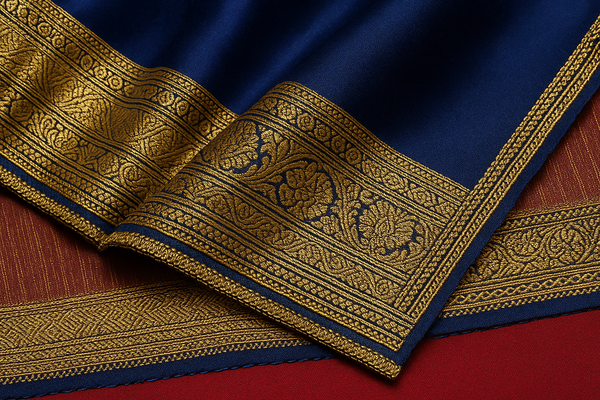 saree fall and edging
